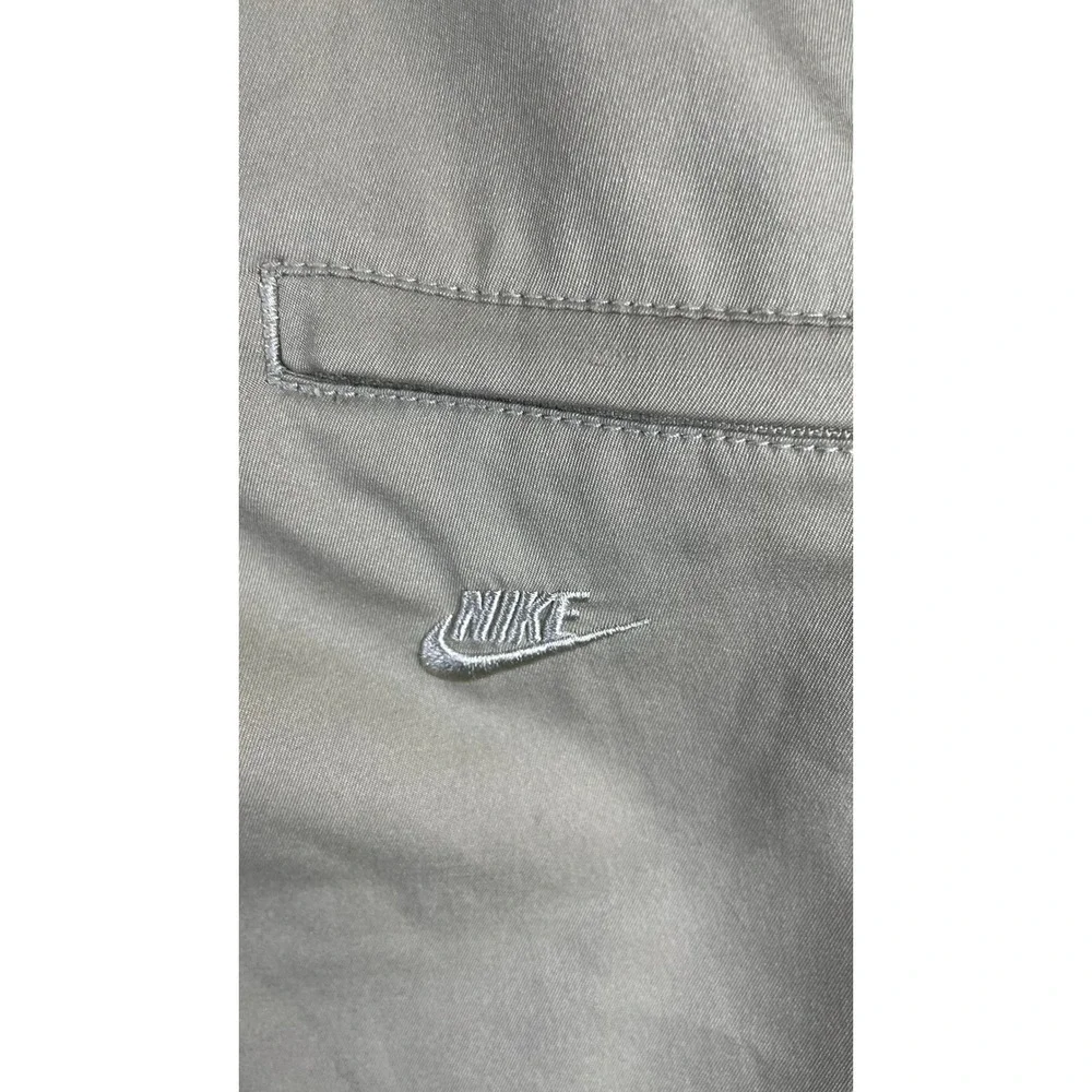 Nike Cargo Shorts Mens Large Tan Excellent Elastic Waist Athletic Casual 13654